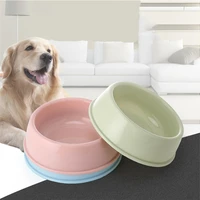 dog cat bowls travel footprint feeding feeder water plastic bowl for pet dog cats puppy outdoor food dish 2021
