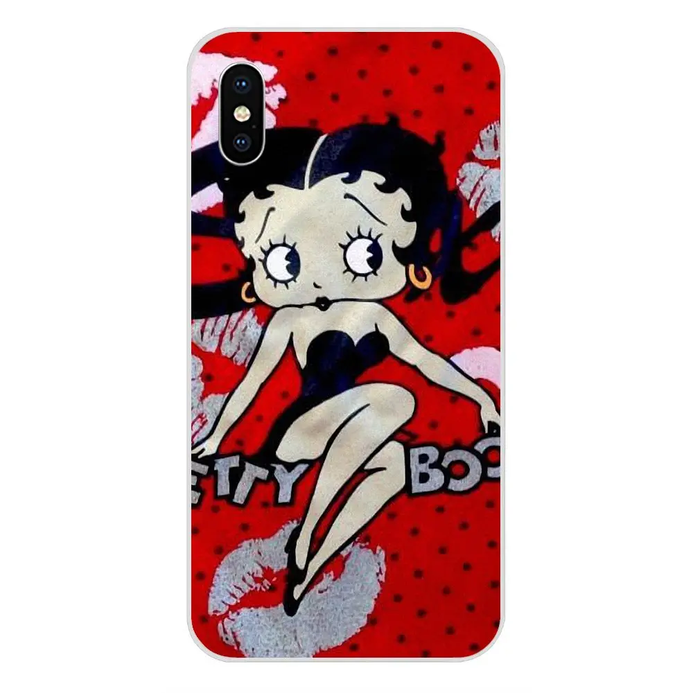 Для Samsung Galaxy Note 5 8 9 S3 S4 S5 S6 S7 S8 S9 S10 5G mini Edge Plus Lite Роскошный чехол для телефона New Betty Boop