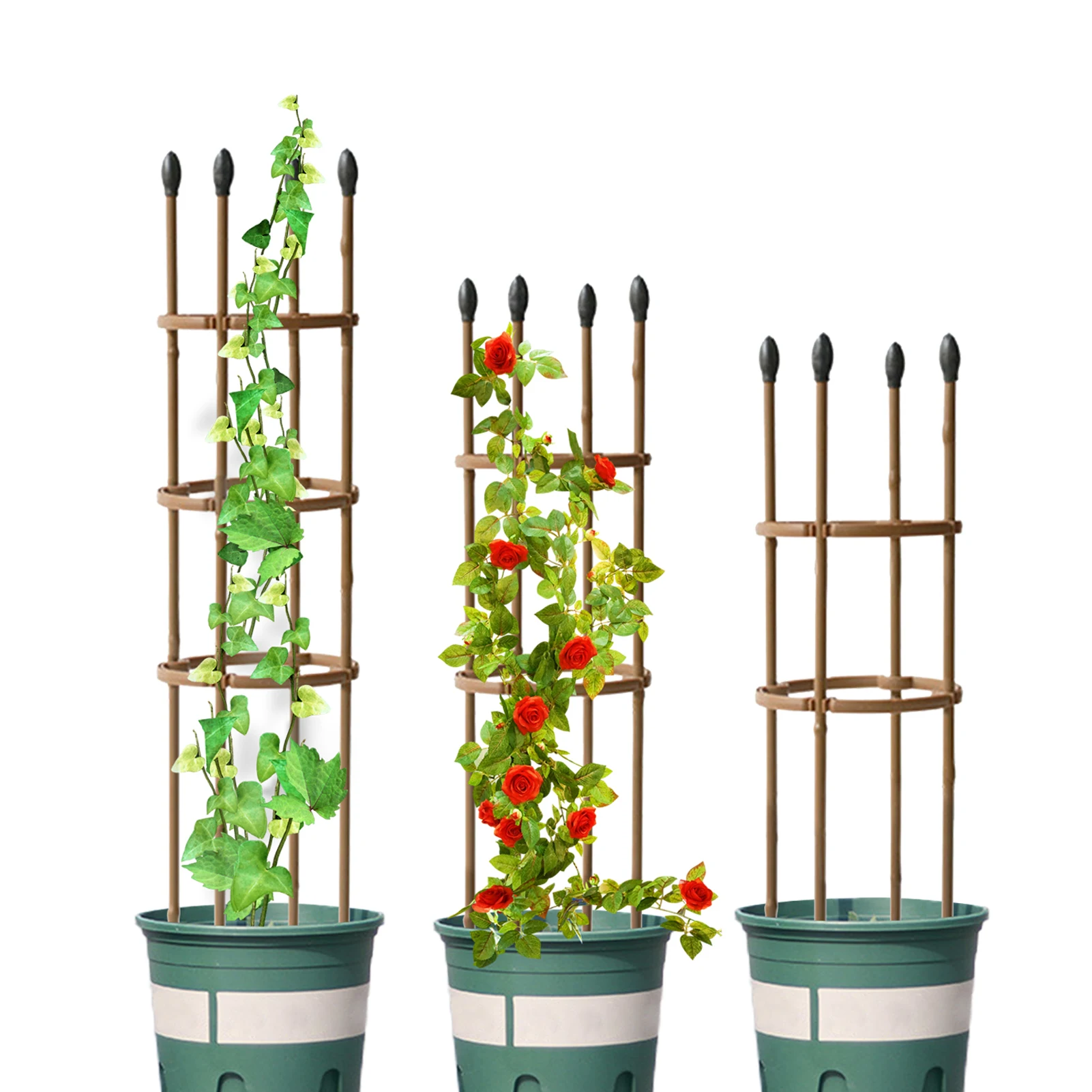 

Garden Plant Support Cages Garden Outdoor Rose Tree Climbing Plant Frame Stand Growth Support For Garden Climbing Vines Flowers