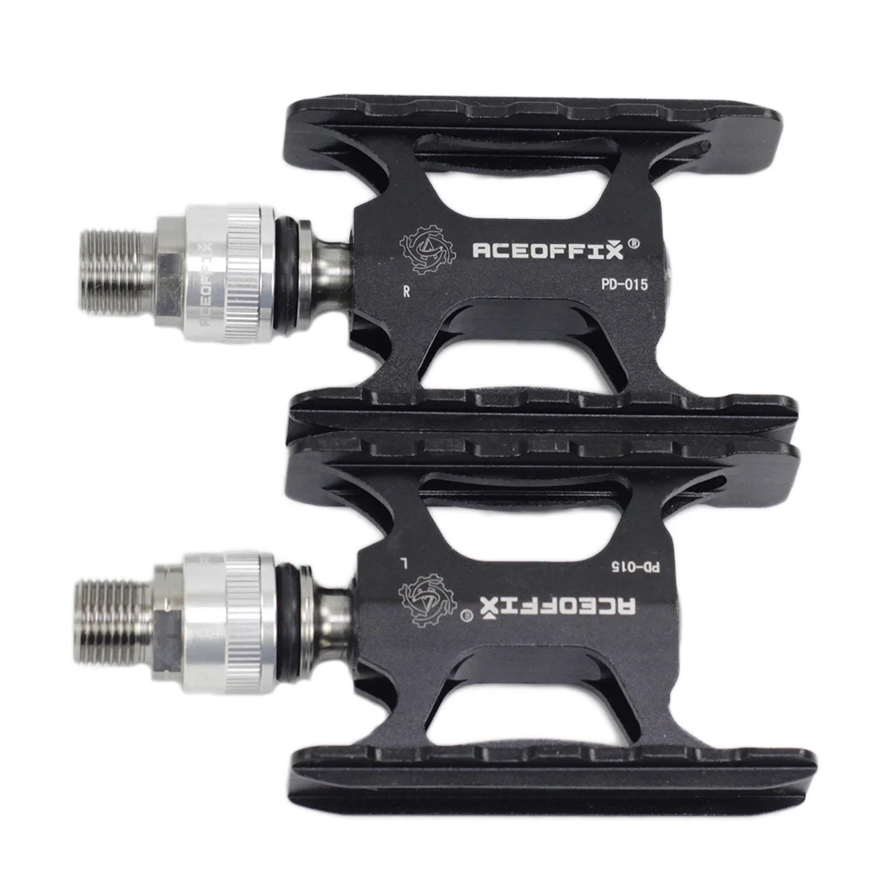 Aceoffix Сверхлегкая педаль для Brompton педаль с ЧПУ, маслостойкая резина, Qaterproof и пылезащитная 80 мм* 58 мм* 20 мм