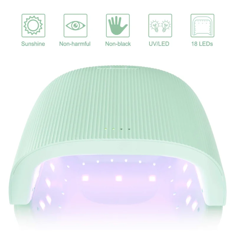 Машинка для стрижки 48 Вт лампа ногтей Быстросохнущий машина интеллигентая (ый)