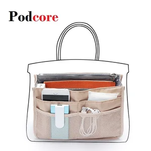 Сумка в сумке, нейлоновые дорожные сумки-органайзеры, большая сумка для хранения, косметическая посылка, сумки Trousse Maquillage Femme