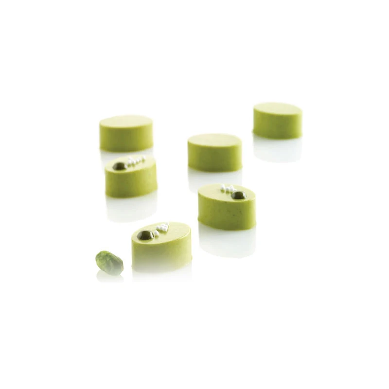 Силиконовая форма для торта 35 отверстий микро Овальный 5 шоколада Кондитерские