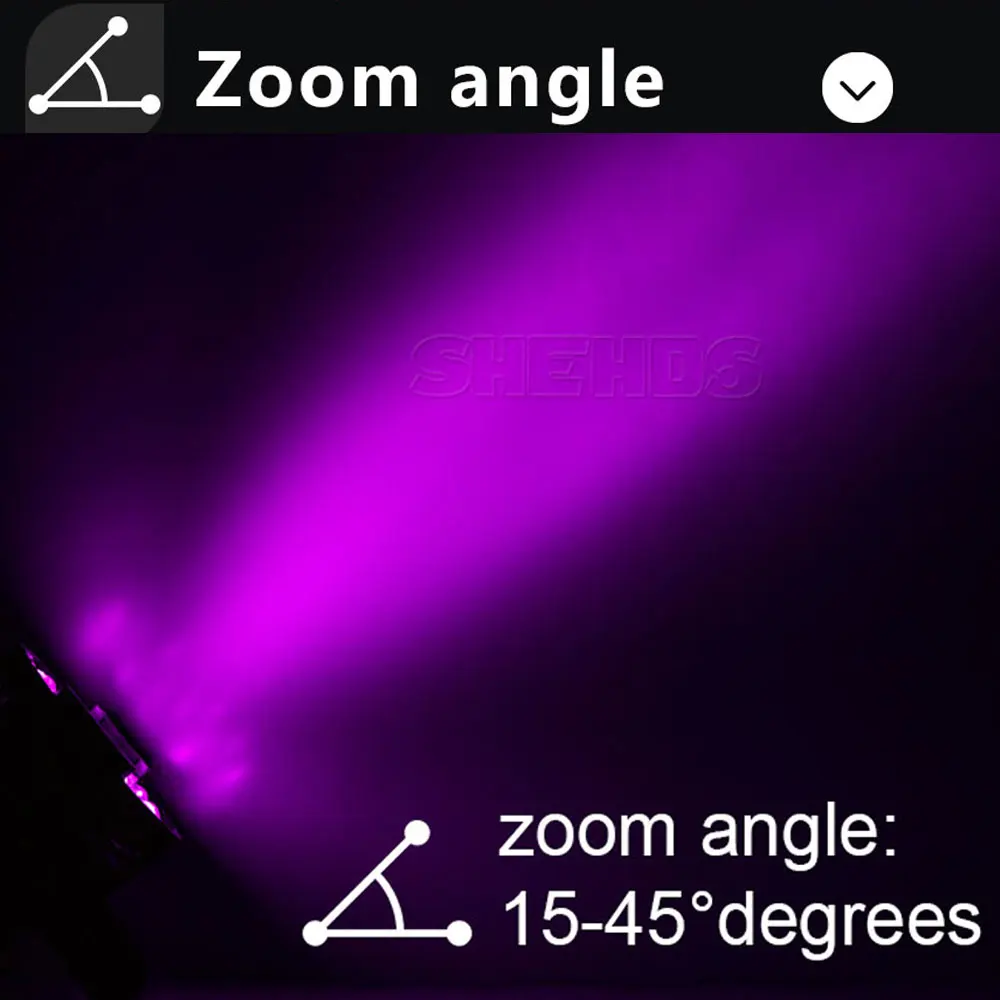 Дешево 4 шт./лот 18*12 Вт RGBW Zoom СВЕТОДИОДНЫЙ светильник Par Outdoor 18x18 Вт 6 в 1 светодиодный Par Zoom RDM для дискотеки, DJ проектор, украшение для вечерние