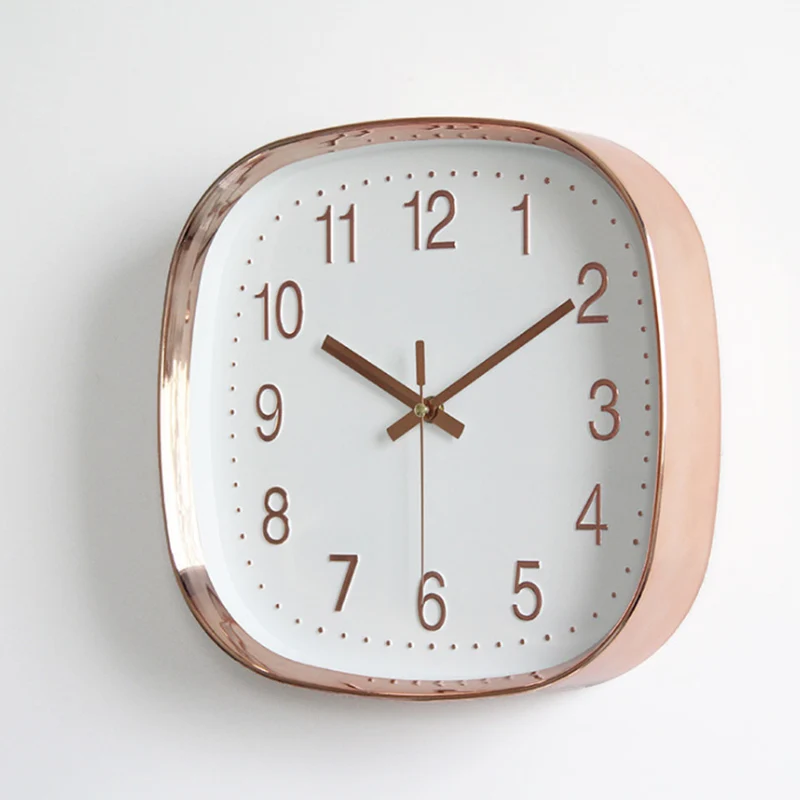 Часы настенные бесшумные в скандинавском стиле дизайнерские украшения из