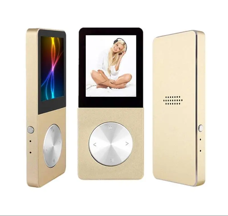 

2021 Aluminum Alloy 16GB MP3 Player with Built-in Speaker HIFI player Walkman mp 4 players video Lossless music mp4 player