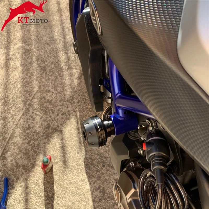 Слайдеры рамы с CNC мотоцикла поломка протектор защита от падения для Yamaha MT07 MT 07