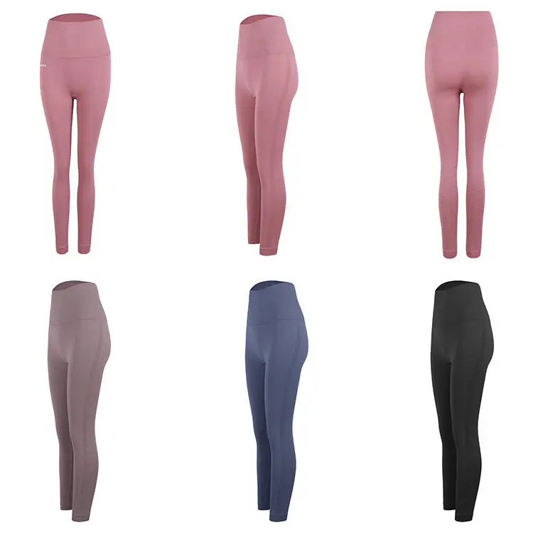 

Seamless Tummy Control Sports Pants Women Stretchy High Waist Sports Pants Push Up Running Women Gym Fitness Leggings