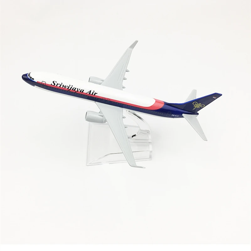 16 см Индонезия Sriwijaya Air B737 авиакомпании самолёт литый под давлением металлическая