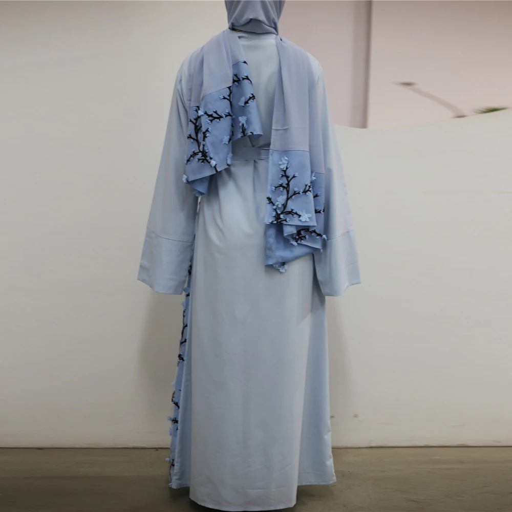 Abaya кимоно хиджаб мусульманское платье женское Caftan Marocain турецкая исламская