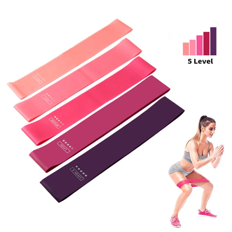 Эластичные ленты для фитнеса Эспандеры упражнений в тренажерном зале силовых