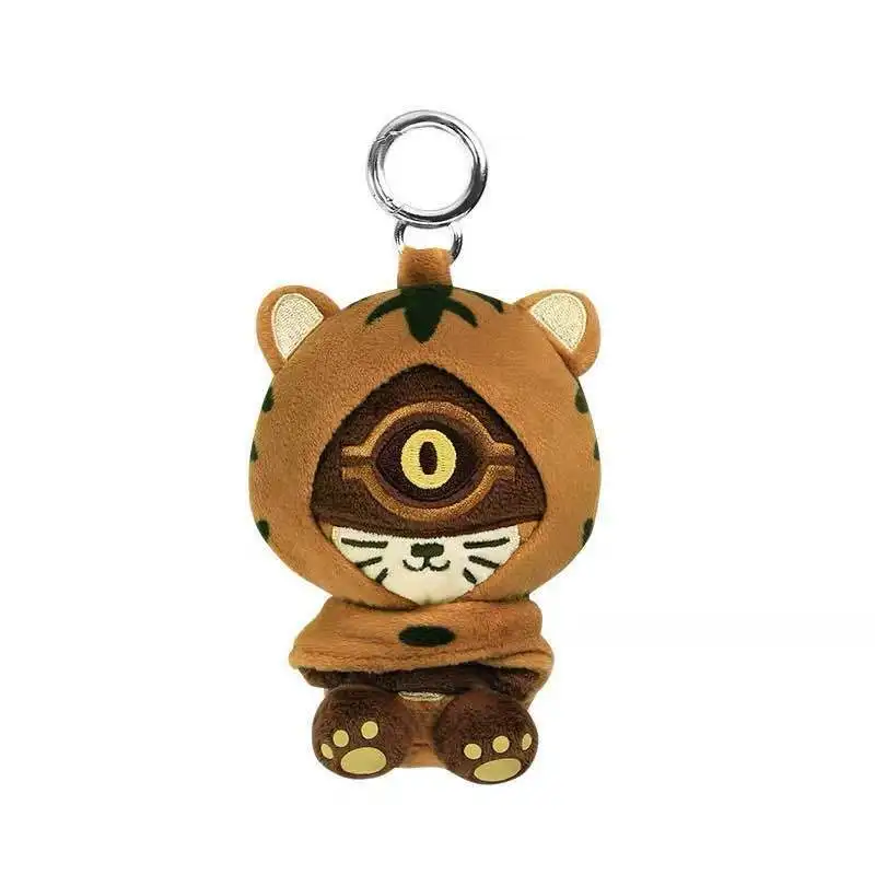 

Identity V Original Survivor Eli Clark Tiger Seer Plush Mini Doll Keychain Toy +Track