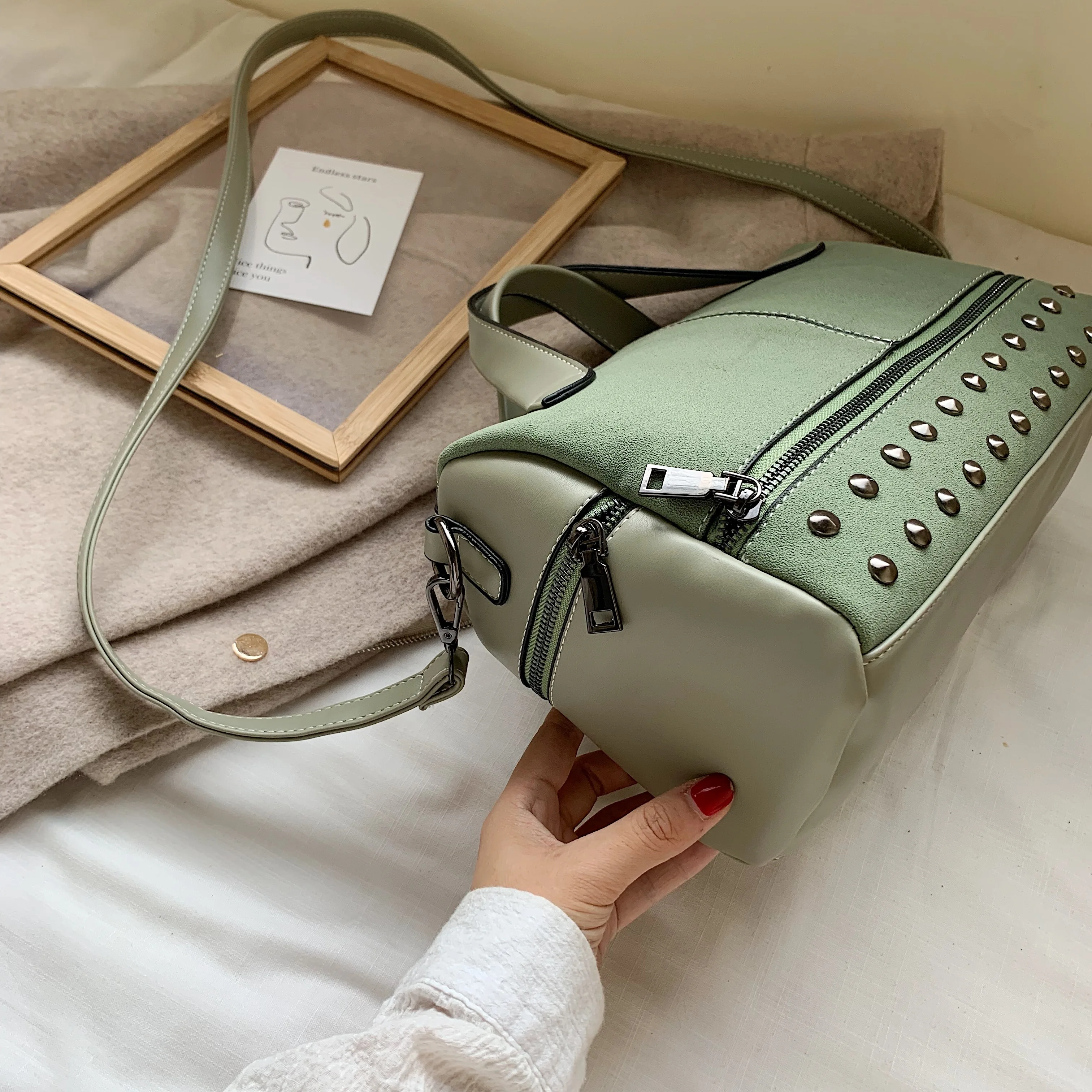 Женская Роскошная сумка маленькая через плечо женская 2019 Высококачественная