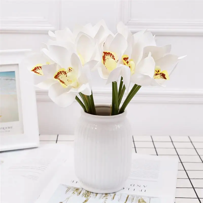 4 шт. декоративные орхидеи для украшения дома | Дом и сад