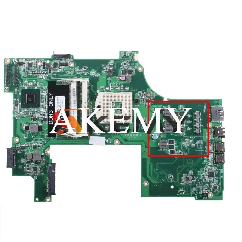 

CN-07830J 07830J 7830J Laptop Motherboard For DELL N7110 DA0R03MB6E0 HM67 31R03MB0000