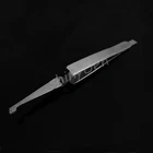 5 шт. стоматологический ортодонтический кронштейн Пинцет ортодонтический фиксатор держатель из нержавеющей стали реверсивное действие зубчатые стоматологические инструменты