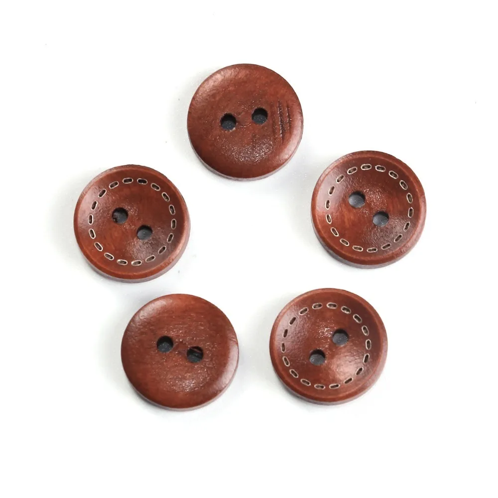 30 шт. 15 мм натуральный деревянный журнальный стол круглый окантовкой DIY