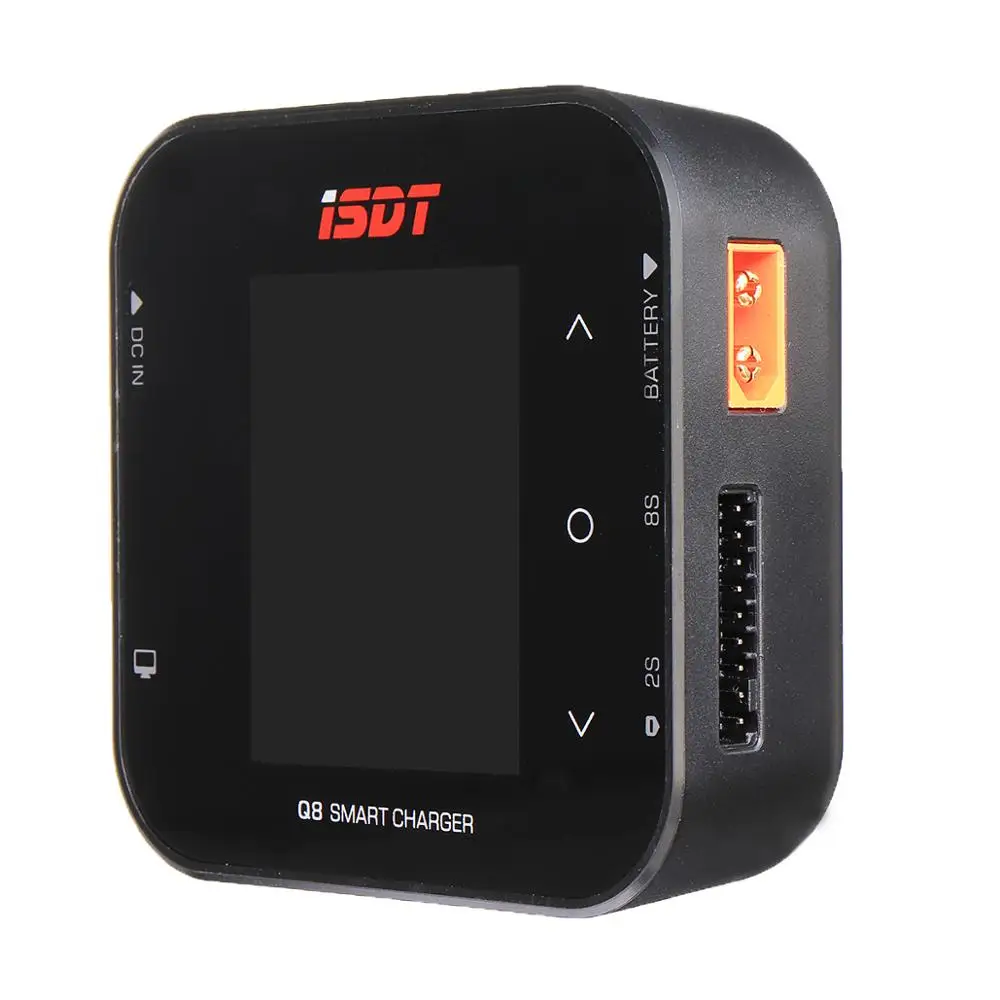 ISDT Q8 BattGo 500 Вт 20A высокомощное зарядное устройство с балансиром батареи Dis для 1 8S