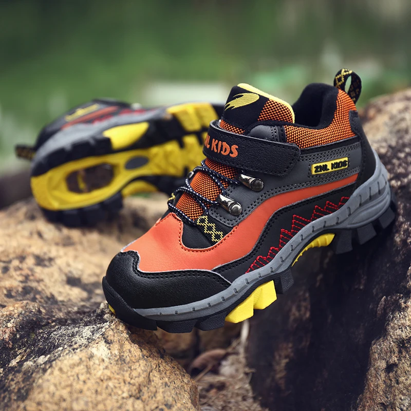 Детские уличные спортивные походные ботинки для подростков альпинистские