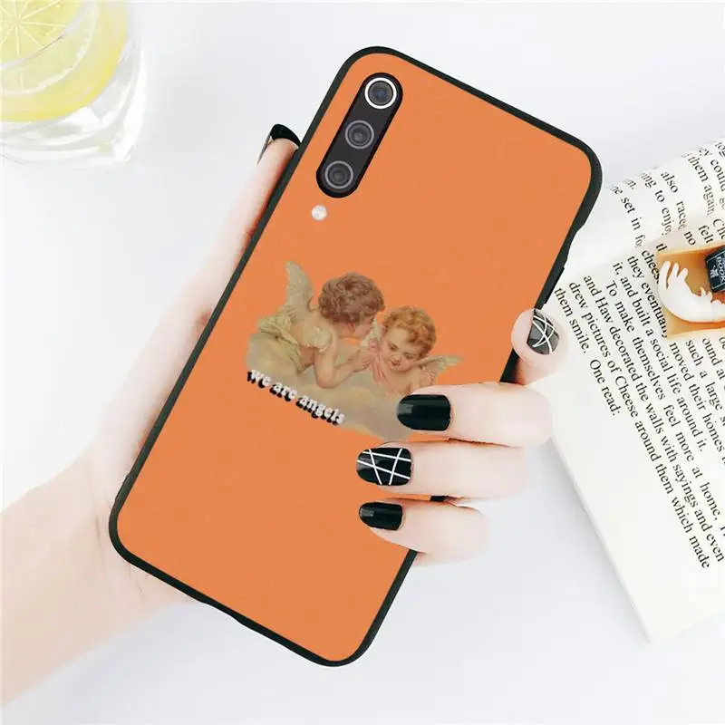 

Renaissance angels baby Phone Case For Xiaomi Redmi note 7 8 9 t k30 max3 9 s 10 pro lite Luxury brand shell funda coque