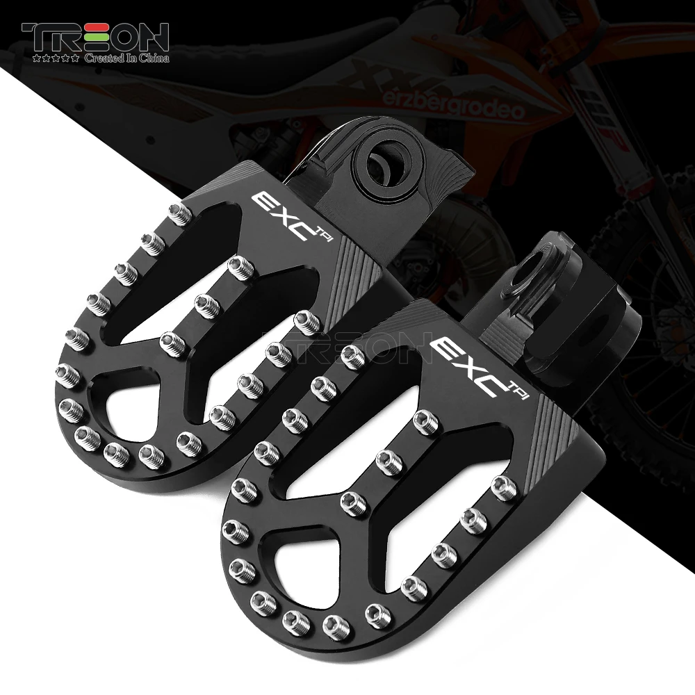 Подножки для мотоциклов с ЧПУ подножки педалей KTM EXC 1998 - 2013 2014 2015 2016 аксессуары |
