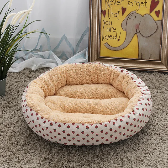 55*12 см Новый Ins ветер маленький круглый Nest кошка питомник коврик для собак анти