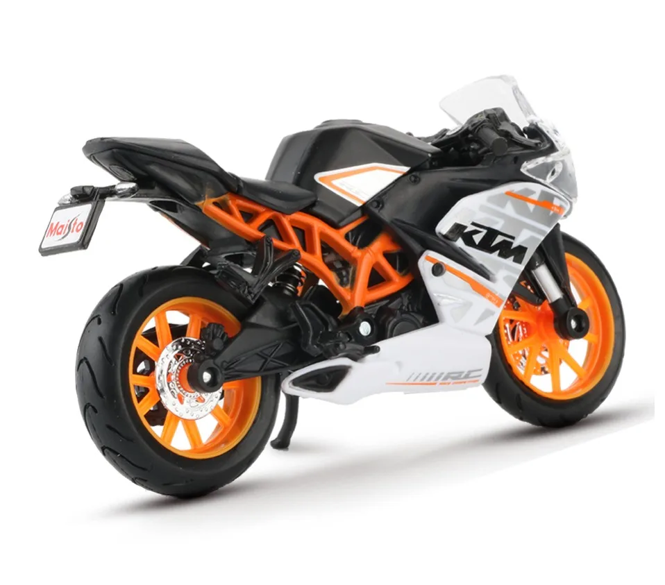Maisto Сплав 1:18 Модель мотоцикла игрушка Моделирование KTM RC 390 мотоцикл автомобиль спортивный гоночный автомобиль Модель Коллекция игрушек для детей