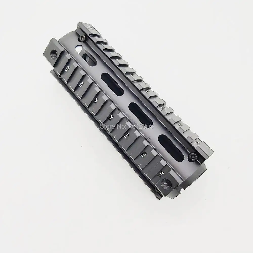 AR-15 Drop-In Quad Rail из двух частей AR 15 Handguard алюминий 6,7 дюймов для M4 M1