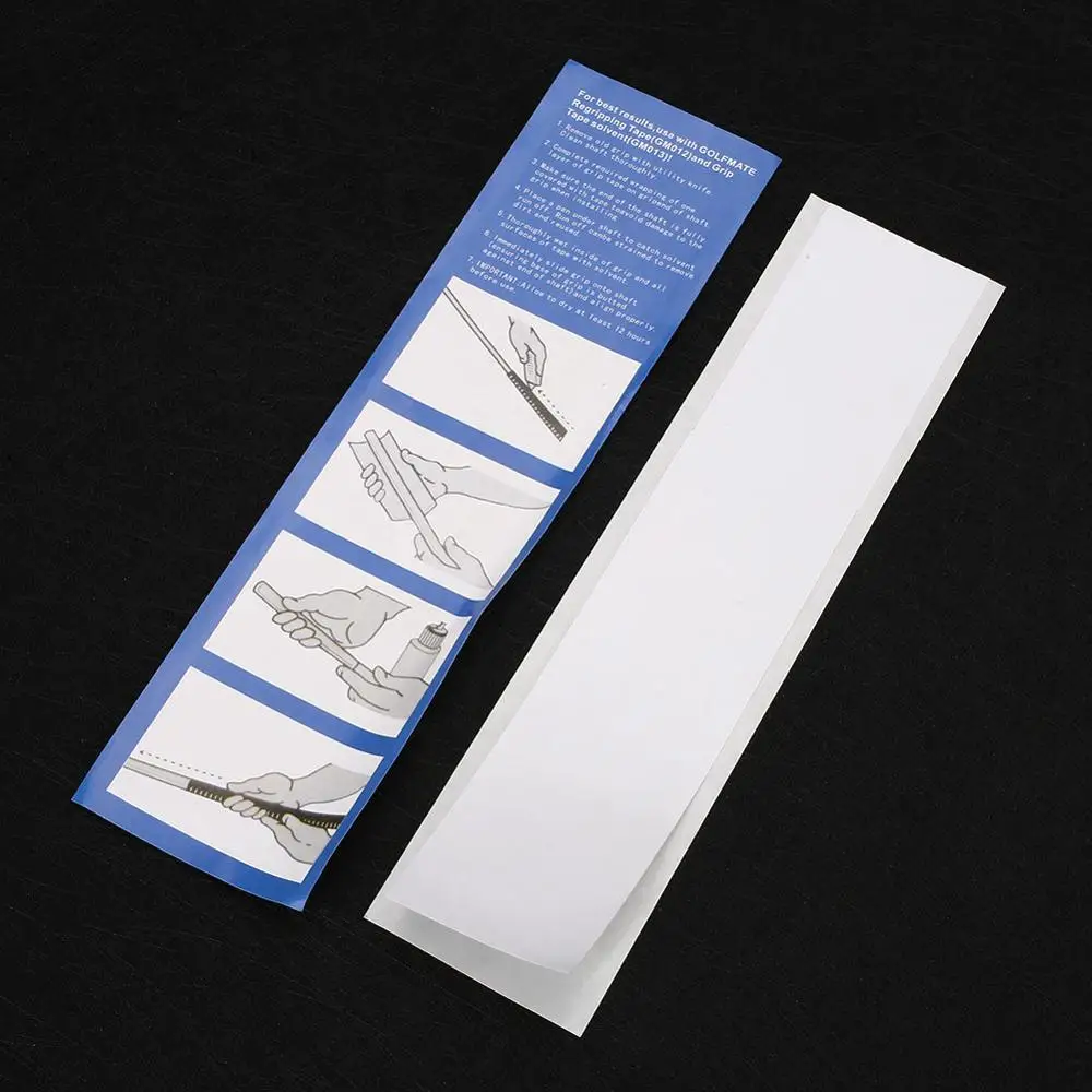 

Professional 13Pcs Double Sided Club Tape Strips Adhesiveness For Golf Grip 22*5cm Golf Rubber Strips Strong Adhesiveness