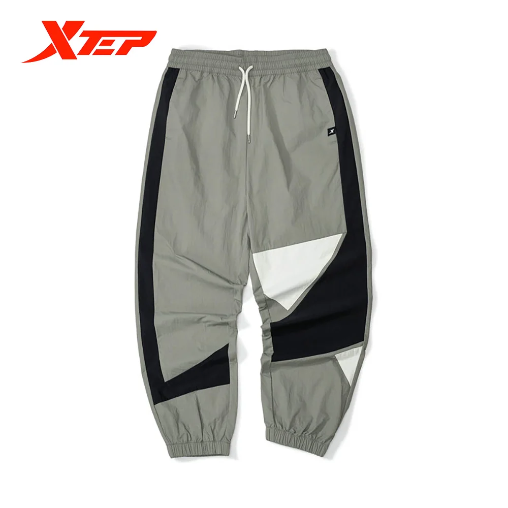 

Xtep Men's Sports Pants 2021 New Fashion Spring Autumn Pants Outdoor Comfortable Nylon Sports Pants 879329980066