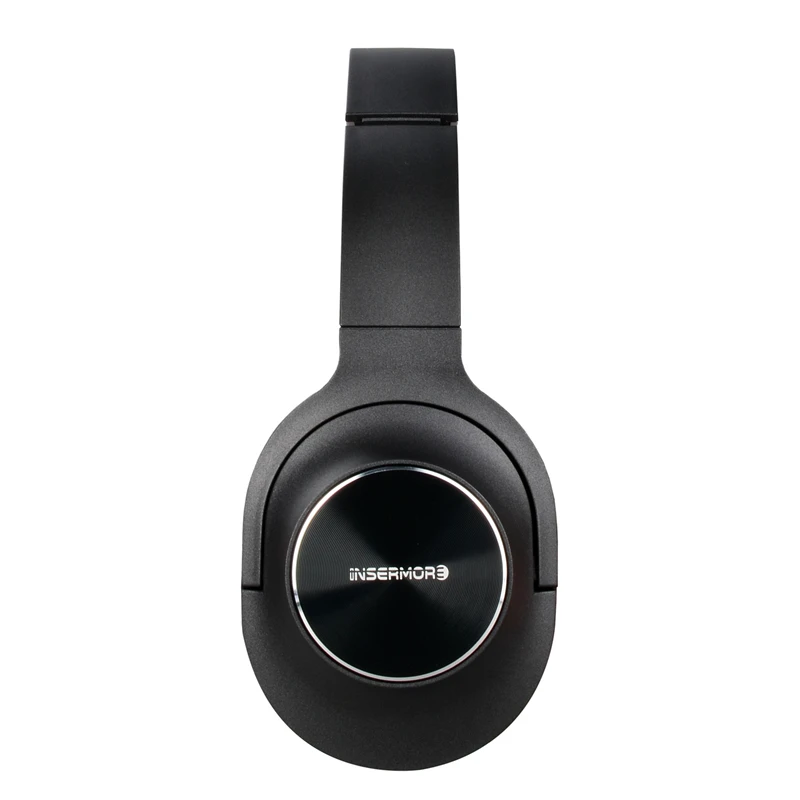 Активные шумоподавления Bluetooth наушники с микрофоном Складная над ухом HiFi