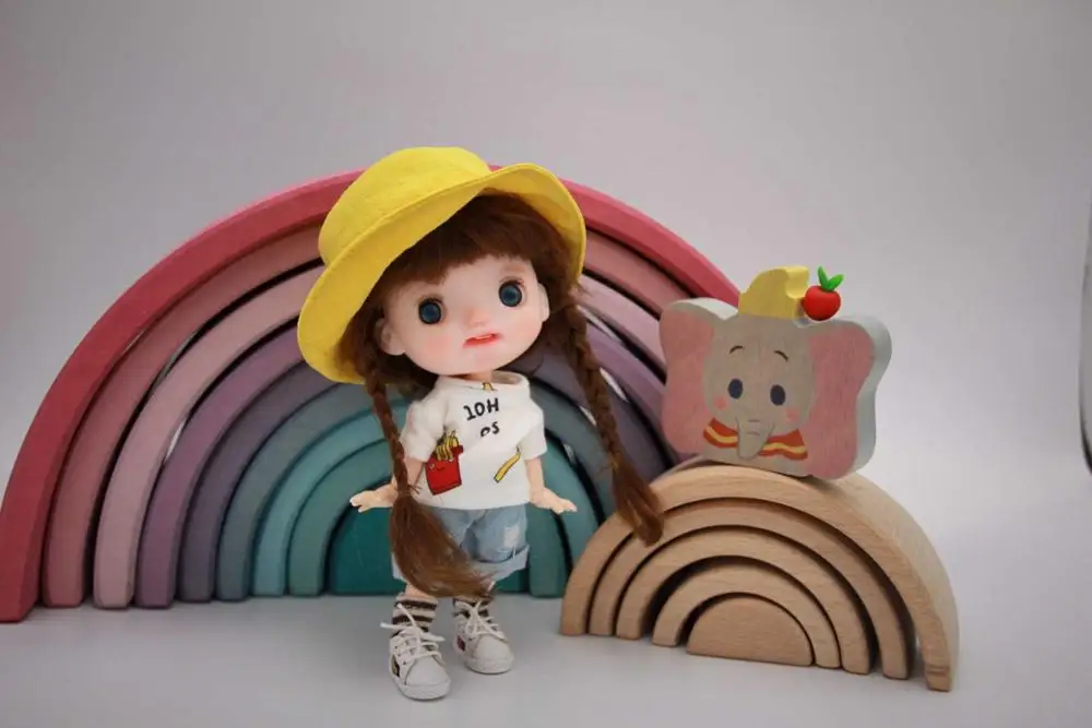 OB11 кукла ручной работы на заказ 1/8 BJD куклы OB голова и Обнаженная кукла Полимерная глина