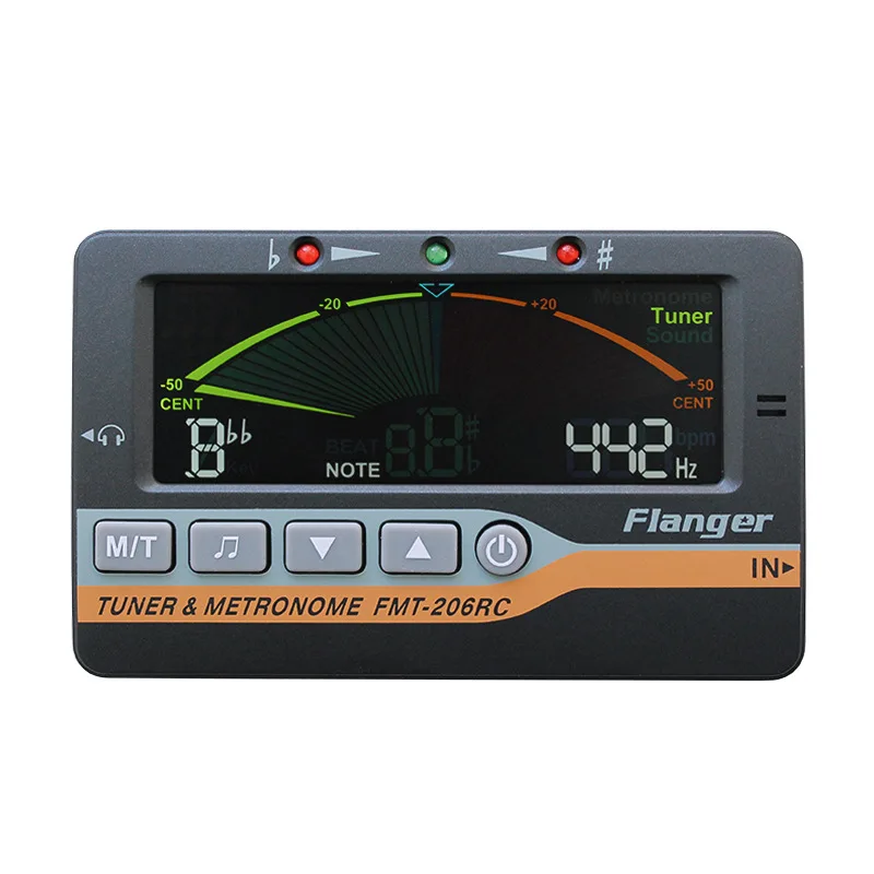 

Flanger 3 in 1 Guitar Bass Saxophone Instrument Tuner Metronome Tone Generator