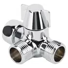 G12 дюйма Трехходовой соединитель T Shap адаптер водоотводящий соединитель унитаз биде водоотделитель