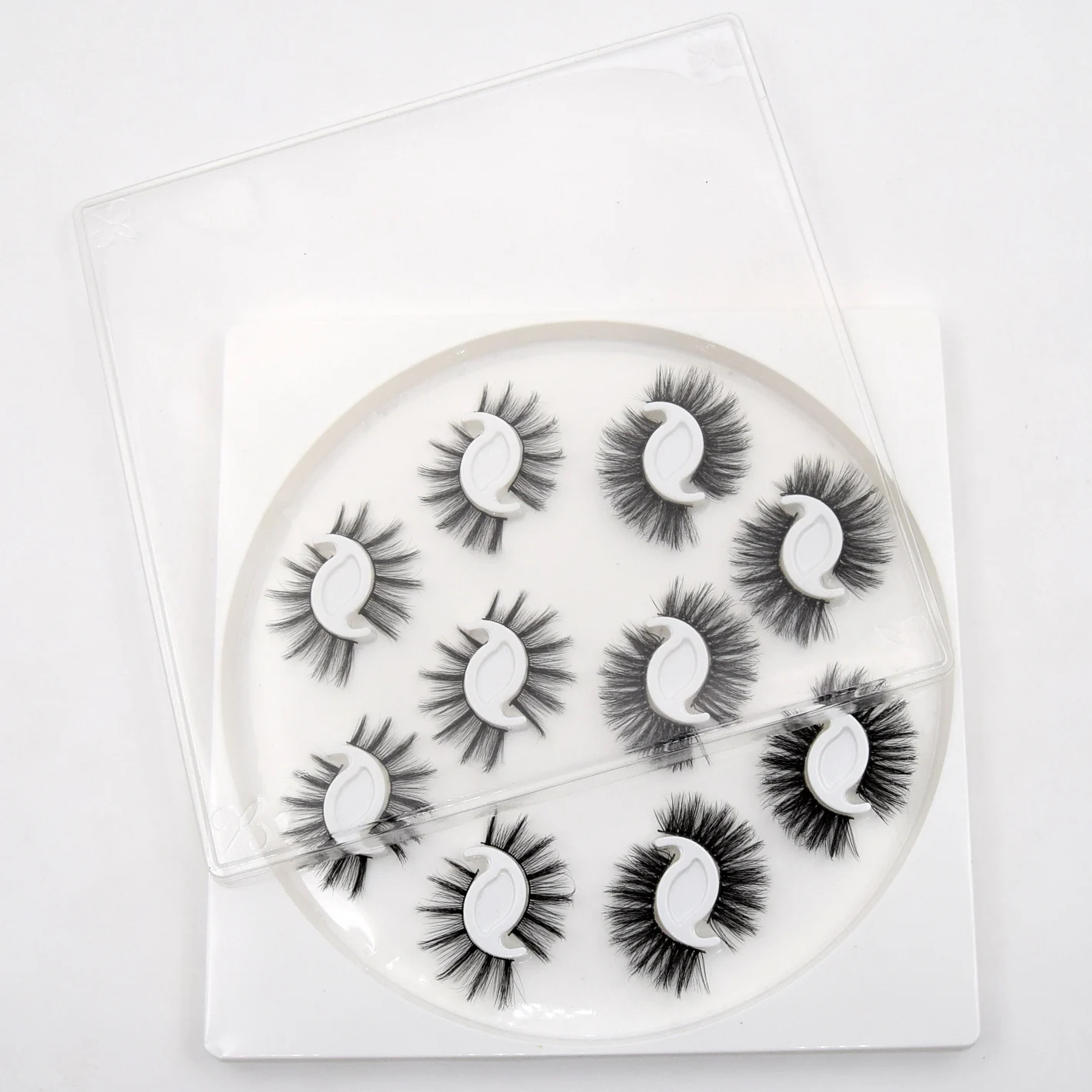 

10pairs bulk Visofree 3D Mink Lashes Natural False Eyelashes Dramatic Volume Fake Lashes Makeup Eyelash Extension Silk Eyelashes