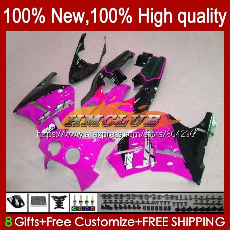 VFR400R для HONDA VFR400 R RVF VFR 400 400R 138No.108 NC35 94 95 глянцевый розовый 96 97 98 RVF400R 1994 1995 1996 1997 1998