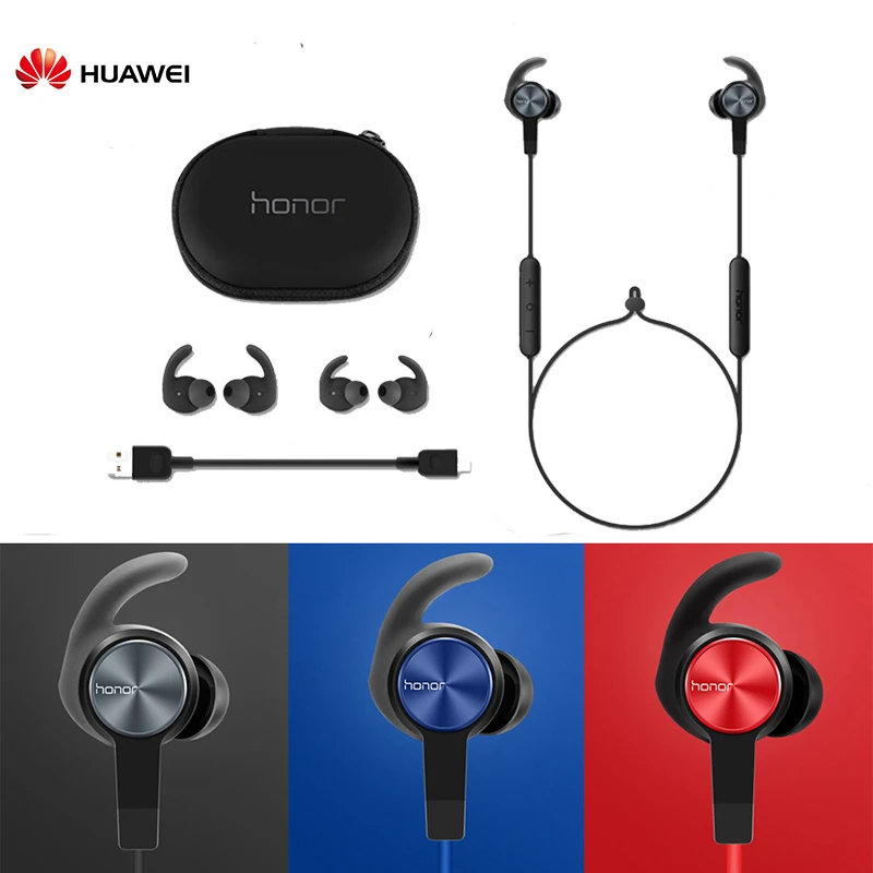 Оригинальные наушники huawei Honor xSport Bluetooth AM61 IPX5 водонепроницаемые музыкальные с