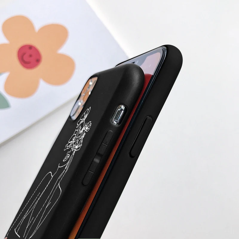 Чехол с рисунком линий для Huawei Honor 8X 9X 10 Lite 20 10i 20i P30 P20 Pro Mate P40 E Y6 Y7 2019 P Smart 2021|Бамперы|