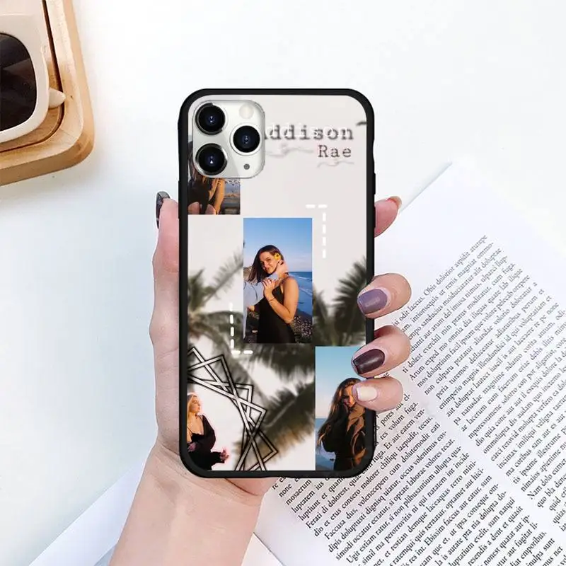 

addison rae Phone Case for iPhone 11 12 pro XS MAX 8 7 6 6S Plus X 5S SE 2020 XR mini