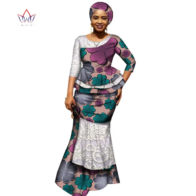 Женское платье в африканском стиле женский топ и юбка индивидуальный