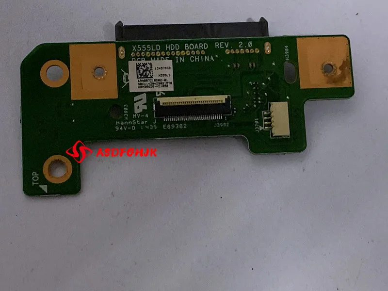 

Original Hard Disk Drive Hard Disk USB IO Board for Asus x555l x555ld w519l a555l REV 2.0 tested good free shipping