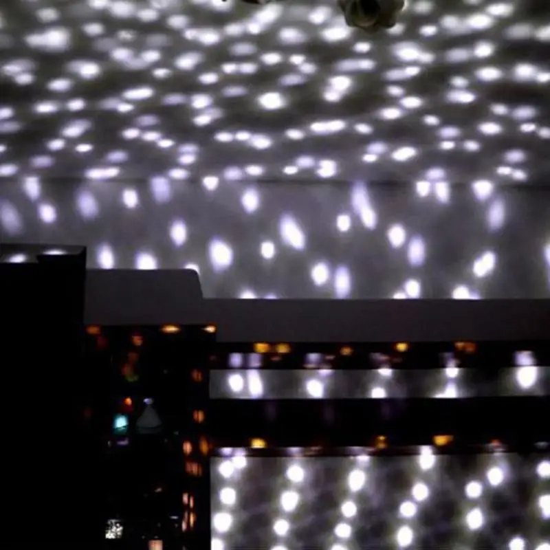 Хрустальный волшебный шарик Лазерная лампа ротационная Xtmas Хэллоуин Вечерние