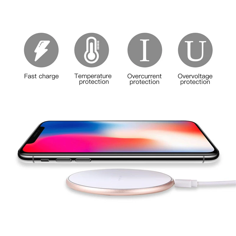 Беспроводное Зарядное Устройство Для Doogee BL9000 S70 Lite S60 Qi Зарядка для Ulefone Power 5 5s Armor X