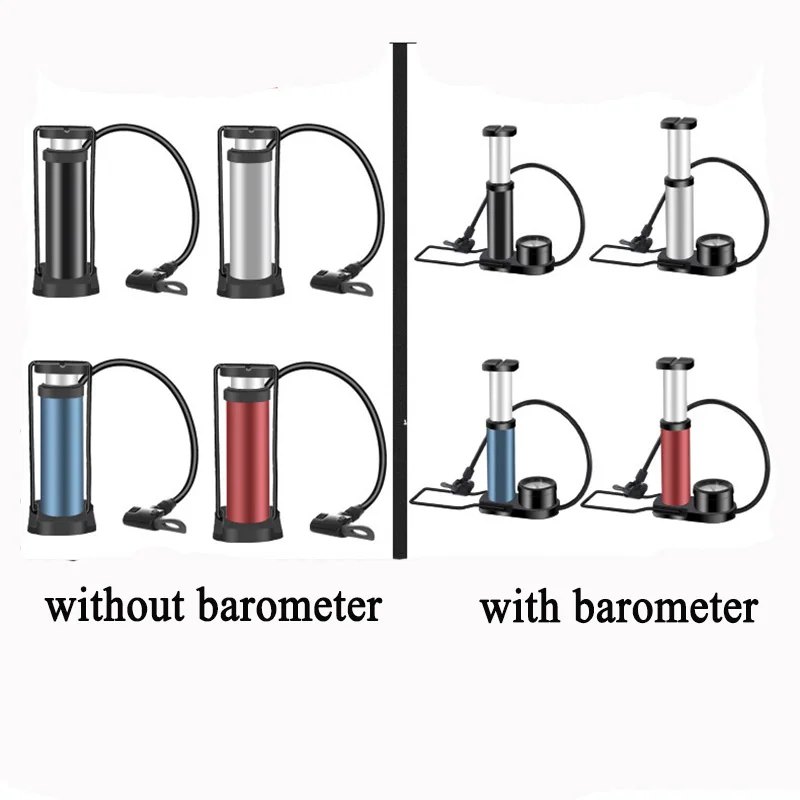 Велосипедный мини насос с активированным полом для езды на горном велосипеде