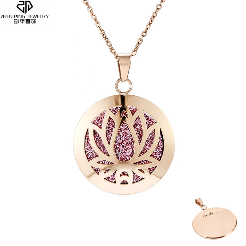 Женский кулон из нержавеющей стали с распылителем эфирных масел | Украшения и