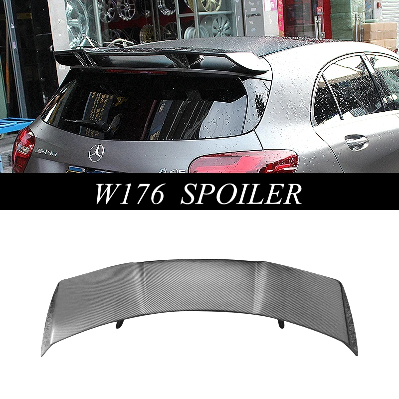 Спойлер MONTFORD для Mercedes A Class A45 AMG W176 A180 A200 A220 A250 A260 2013 2014 2015 2016 задний спойлер из
