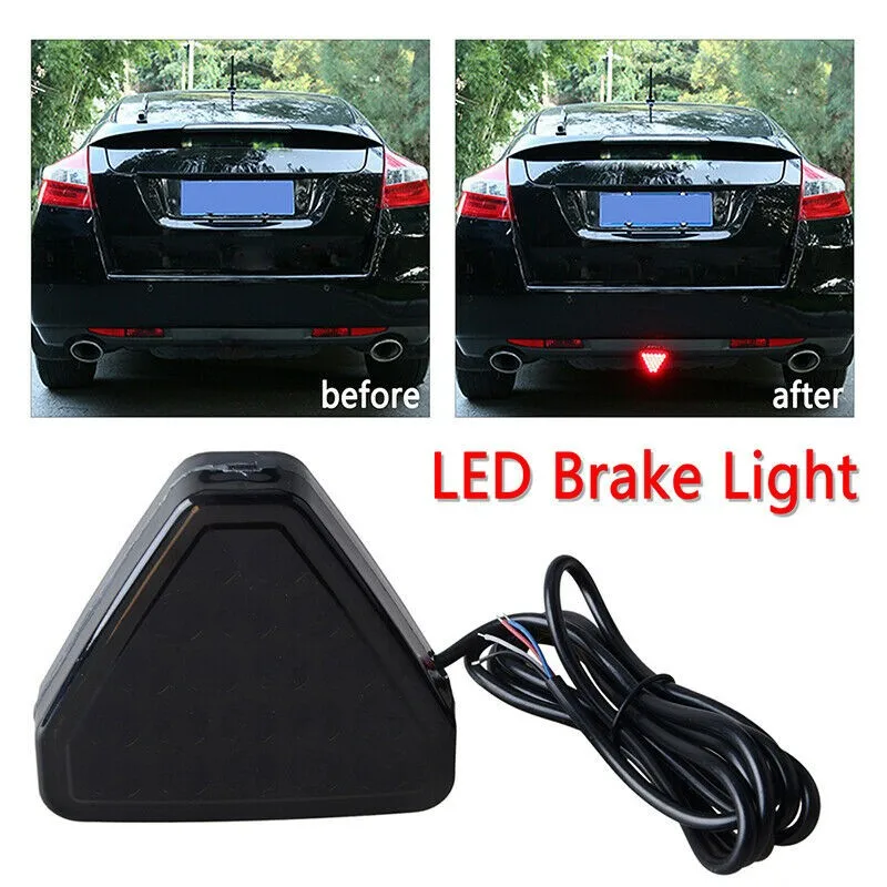 

Pickups Brake Light RVs Rear Red SUVs Strobe Light Tail Trailers 20-LED