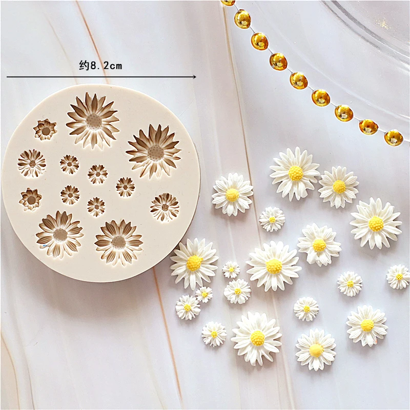 Маленькая палатка ромашки в лесу счастливые топперы для торта на день рождения