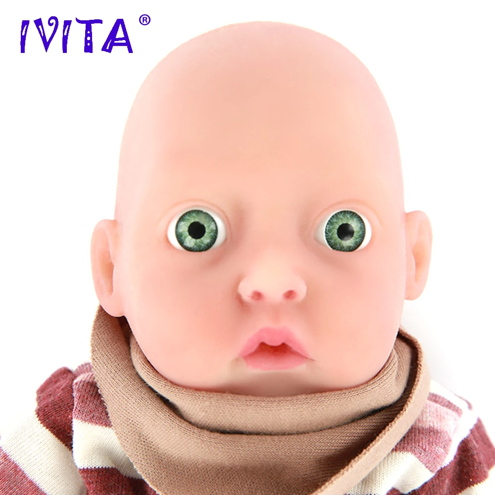 IVITA WG1504, 28 см, 0,85 кг, полностью силиконовые куклы для новорожденных девочек, куклы Boneca Juguetes Alive, игрушки для детей от 3-х лет, детей