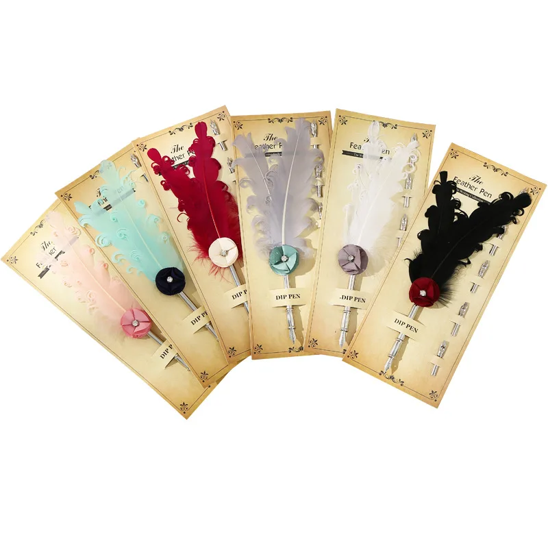 1 комплект перо для чернильницы набор деловых подарков High end перьевая ручка